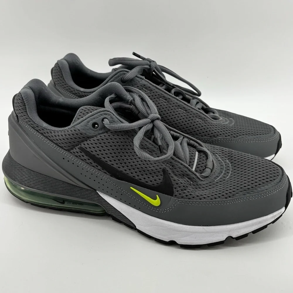 Nike Air Max Pulse Sneakers Grey Running Trainers 270‎ AMX Logo Shoes Men Size11